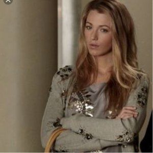 Gryphon Beaded Cardigan Size XS Gossip Girl